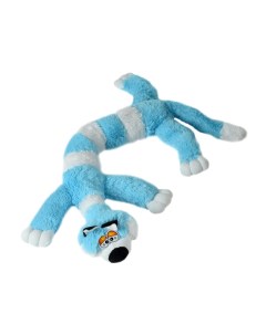 Мягкая игрушка кот батон 100 см Длинный кот багет бело голубой Childfun
