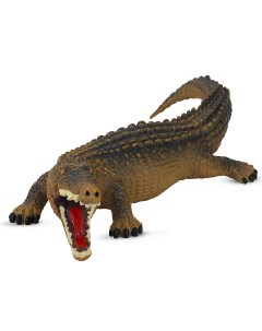 Фигурка Крокодил из серии Животные планеты Земля коричневый JB0208335 Компания друзей