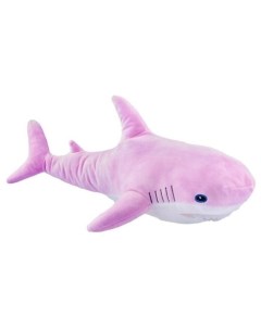 Мягкая игрушка подушка YoToys розовая акула большая 100 см Акула_100_роз Nobrand
