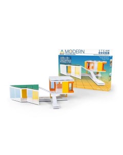 Конструктор Архитектурный набор из 105 частей Mini Modern Colours 2 0 Arckit