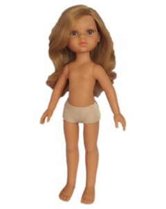 Кукла Карла с серыми глазами 32 см без одежды Paola reina