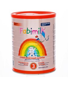 Молочная смесь 3 от 1 года до 3 лет 900 гр Fabimilk