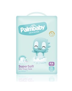 Подгузники трусики детские Super Soft Premium M 6 11кг 58 шт Palmbaby