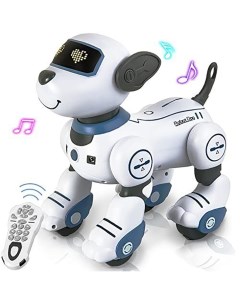 Радиоуправляемая интерактивная собака русский звук акб BG1533 BLUE Subotech