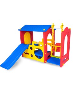 Детский игровой комплекс для дома и улицы DS 703 домик горка качели лаз Haenim toy