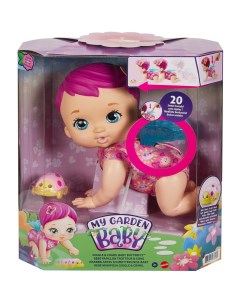Кукла Mattel Малышка бабочка Детские забавы розовая GYP31 347799 My garden baby