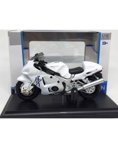 Мотоцикл Suzuki GSX 1300R 118 белый 39300 Maisto