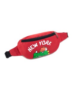 Детская поясная сумка New York красная Black hawk