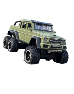 Модель Джипа вездехода Mercedes AMG G63 1 20 23 см метал свет звук 6 колес 5520 Xlg