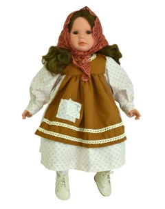 Коллекционная кукла Даниела брюнетка 60 см 9023 Carmen gonzalez