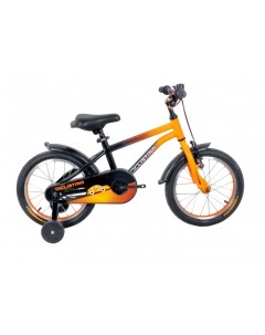 Велосипед детский Rider 16 черный оранжевый CICL003 Ciclistino