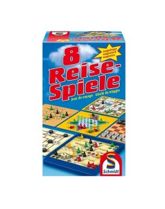 Настольная игра Schmidt 8 Reise Spiele 8 игр в дорогу арт 49102 Schmidt's