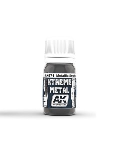 Краска XTREME METAL SMOKE METALLIC темный металлик Ak interactive