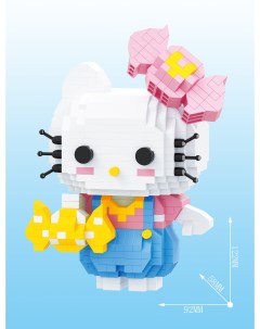 Конструктор 3D из миниблоков LP Hello Kitty Котенок с бантиком 738 эл BA210575 Balody