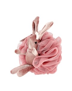 Мочалка шар для тела KIDS rabbit арт 182460 Deco