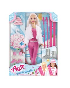 Кукла Ася Зимняя красавица вариант 2 Toys lab