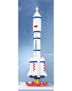 Конструктор 3D из миниблоков Космическая ракета 2F Взлет 1988 элементов BA16265 Balody