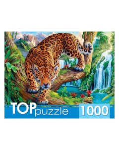Пазлы Леопрад на дереве 1000 элементов Toppuzzle