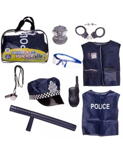 Игровой набор Junfa Полиция в сумке с формой и аксессуарами Junfa toys