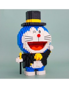 Конструктор 3D из миниблоков Doraemon котик фокусник 1215 элементов BA16132 Balody