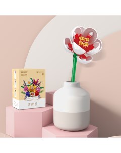 Конструктор 3D из миниблоков Цветок Орхидея белая 76 элементов BA20094 2 Balody