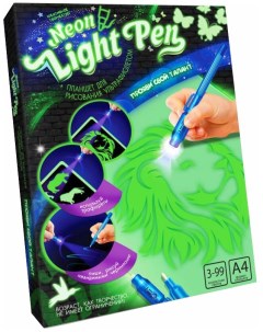 Набор креативного творчества Планшет для рисования ультрафиолетом 1 NLP 01 01 Danko toys