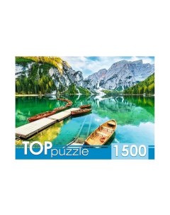 Пазлы Италия Закат на озере Брайес 1500 элементов Toppuzzle
