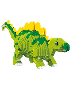 Конструктор 3D из миниблоков Динозавр Стегозавр 1318 элементов BA18400 Balody