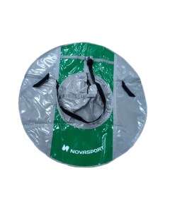 Санки надувные 90 см тюбинг без камеры СH040 090 серый серый зеленый Novasport