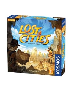 Настольная игра Lost Cities with 6th Expedition Затерянные города 691821 Космос