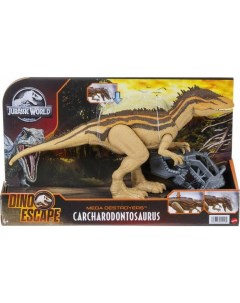 Фигурка Mattel Мегаразрушители Кархародонтозавр GWD60 Jurassic world