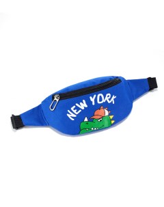 Детская поясная сумка New York синяя Black hawk