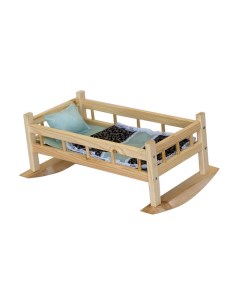 Кроватка качалка для кукол 9 деревянная 11442914 Ип ясюкевич