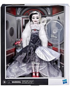 Коллекционная кукла Disney Style Series Круэлла Де Виль F3263 Hasbro