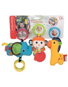 Развивающая игрушка Набор игрушек для малышей друзья Infantino
