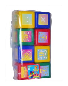 Набор кубиков XL Математика 8 кубиков 6016 Юг-пласт