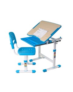 Парта со стулом Fun Desk PICCOLINO Blue голубой Fundesk