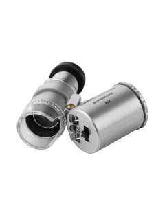 Мини микроскоп с LED подсветкой 60x 9882 Smartron