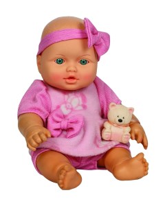 Кукла Фабрика Малышка с мишуткой В200 С200 Весна