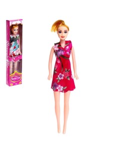 Кукла модель Оля в платье МИКС 5066292W Nobrand