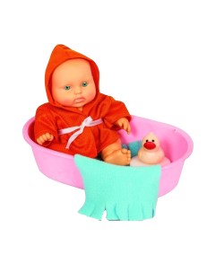 Кукла Фабрика Карапуз в ванночке мальчик 22 см В594 Весна