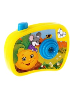 Фотоаппарат с проектором Любимая сказка цвет жёлтый Zabiaka