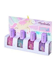 Набор детских лаков для ногтей Little Unicorn Nail Polish Set 4шт 30645 Martinelia