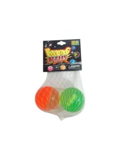 Мячик попрыгунчик 4 см Полупрозрачный набор 2 шт цвета в асс 45D Junfa toys
