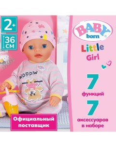 Кукла Маленькая девочка 36 см BABY born 41024 Zapf creation