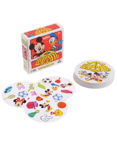 Карточная игра на скорость и реакцию Дуббль 55 карт 5 Микки Маус и его друзья Disney