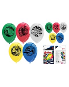 Набор воздушных шариков Мстители 30 см 5 шт 300726 Nd play