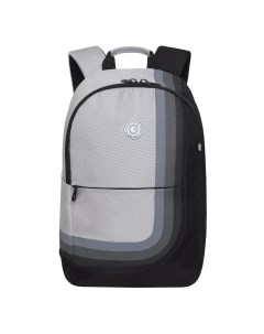 Рюкзак школьный для девочки RD 345 1 4 серый черный Grizzly