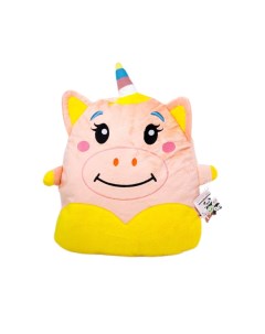 Мягкая игрушка Hugme toys Единорог 40 см розовый HMT 003 Nobrand