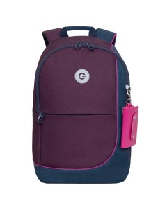 Рюкзак школьный для девочки RD 345 2 4 фиолетовый синий Grizzly